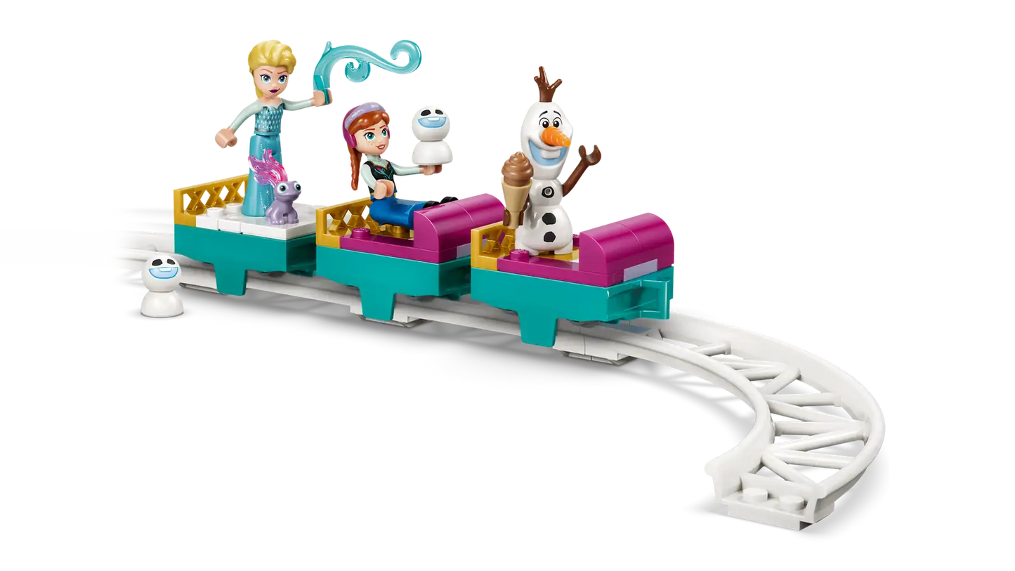 LEGO Elsa's Ice Castle and Snow Ride adventure