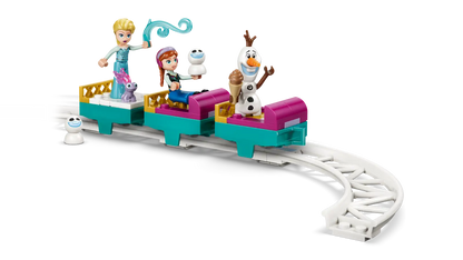 LEGO Elsa's Ice Castle and Snow Ride adventure