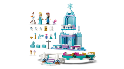LEGO Elsa's Ice Castle and Snow Ride adventure