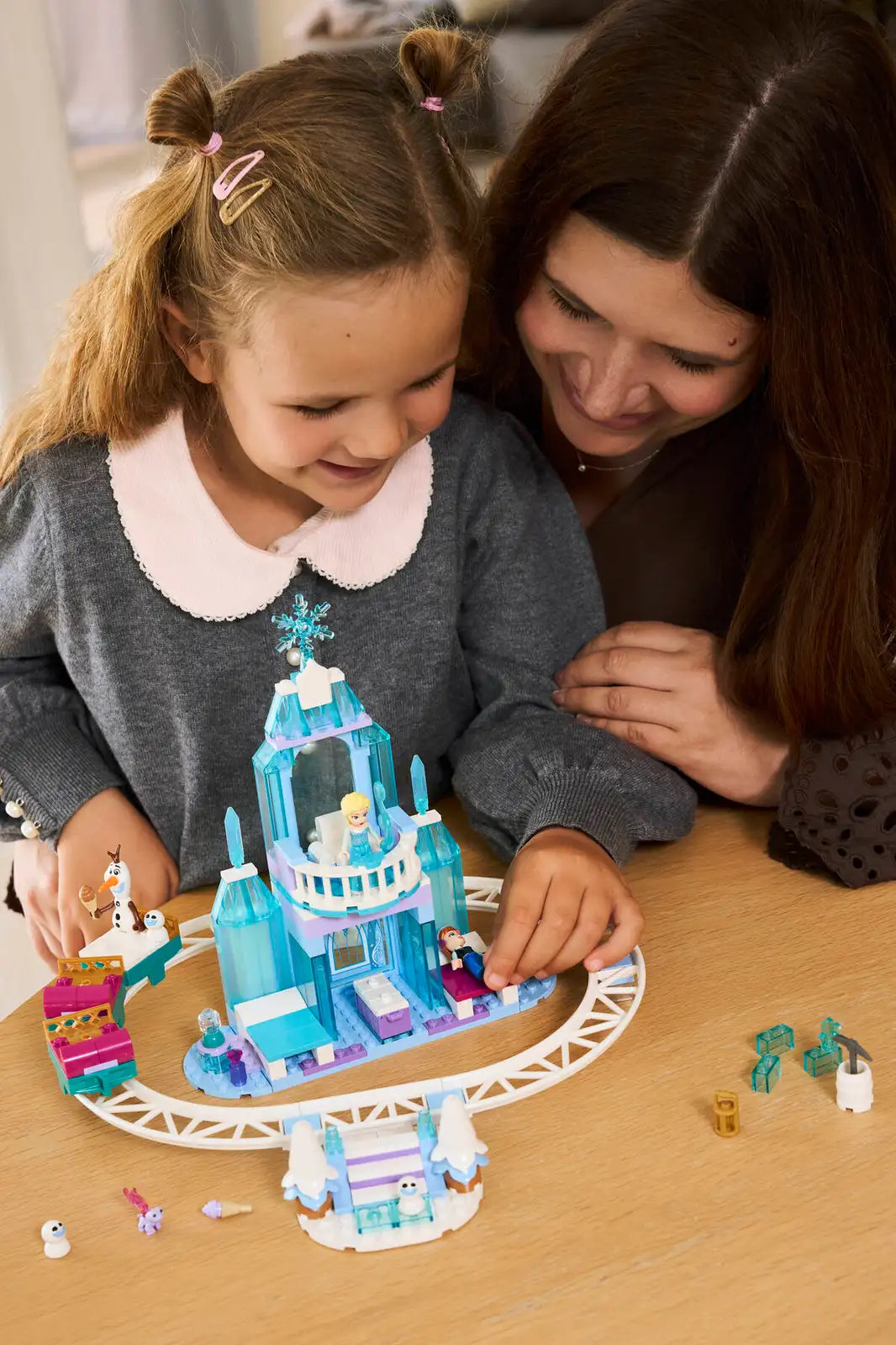 LEGO Elsa's Ice Castle and Snow Ride adventure