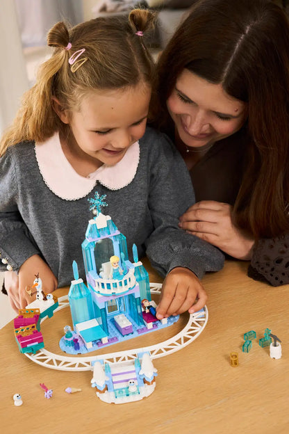 LEGO Elsa's Ice Castle and Snow Ride adventure