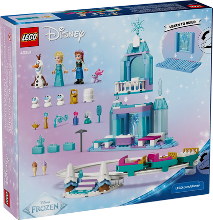 LEGO Elsa's Ice Castle and Snow Ride adventure
