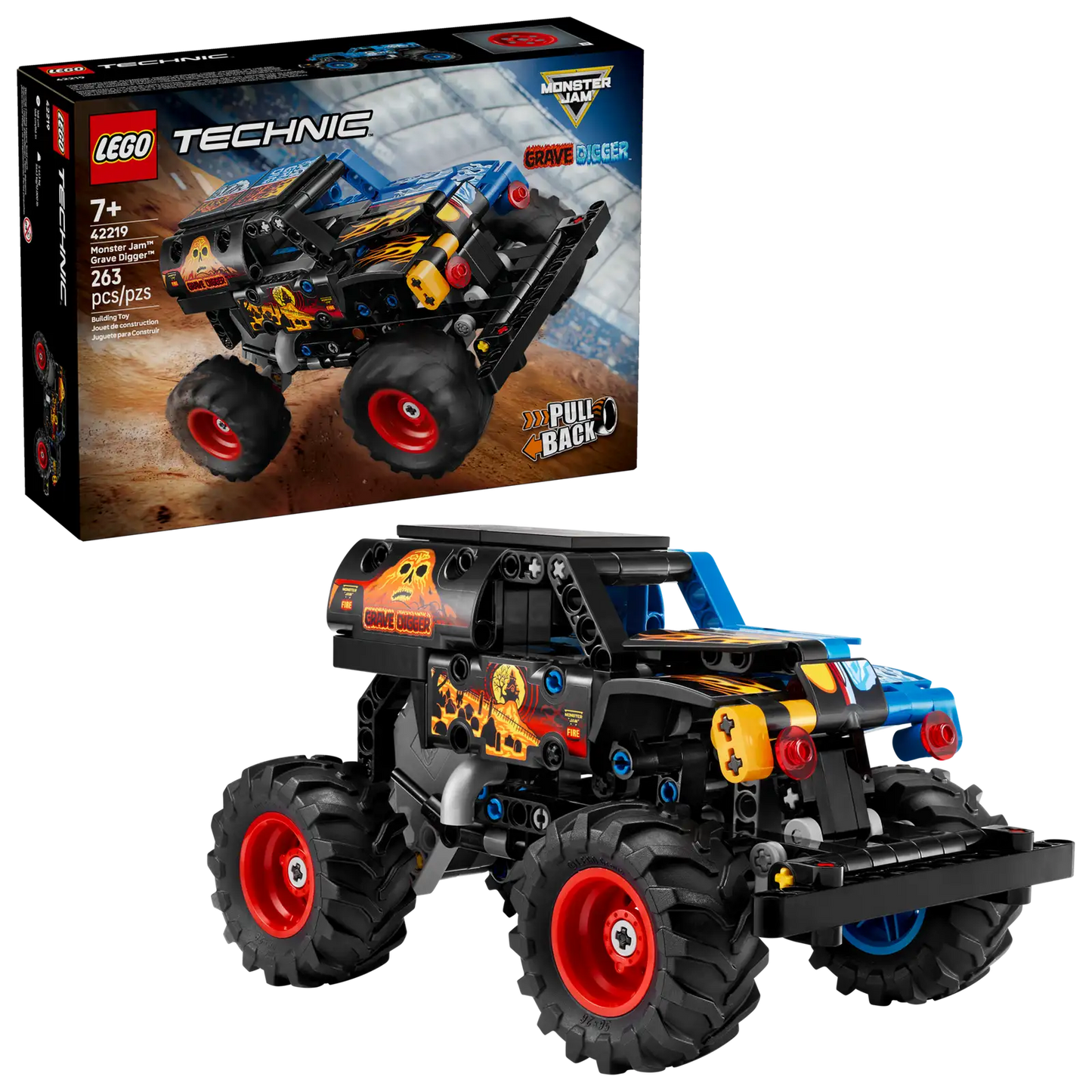 LEGO Monster Jam Grave Digger Fire and Ice