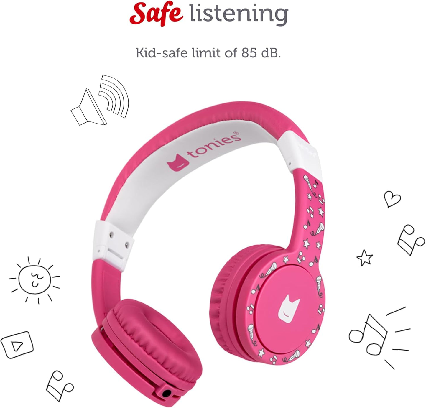 Tonies Headphone Pink
