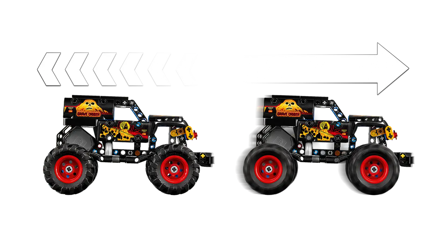 LEGO Monster Jam Grave Digger Fire and Ice