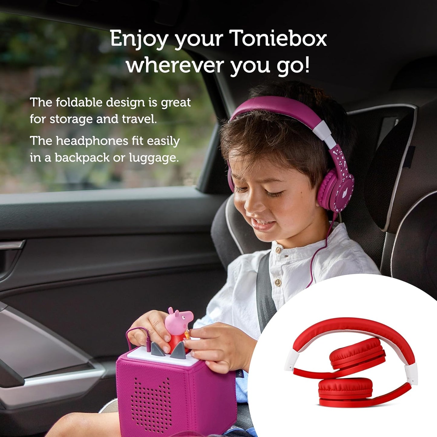 Tonies Headphones Red