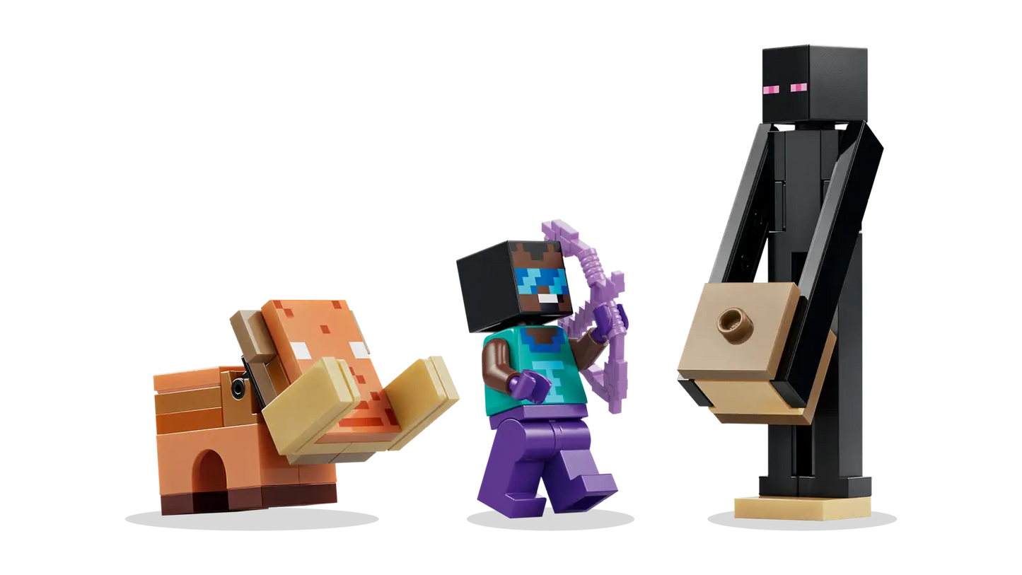 LEGO Nether and End Portal Journey