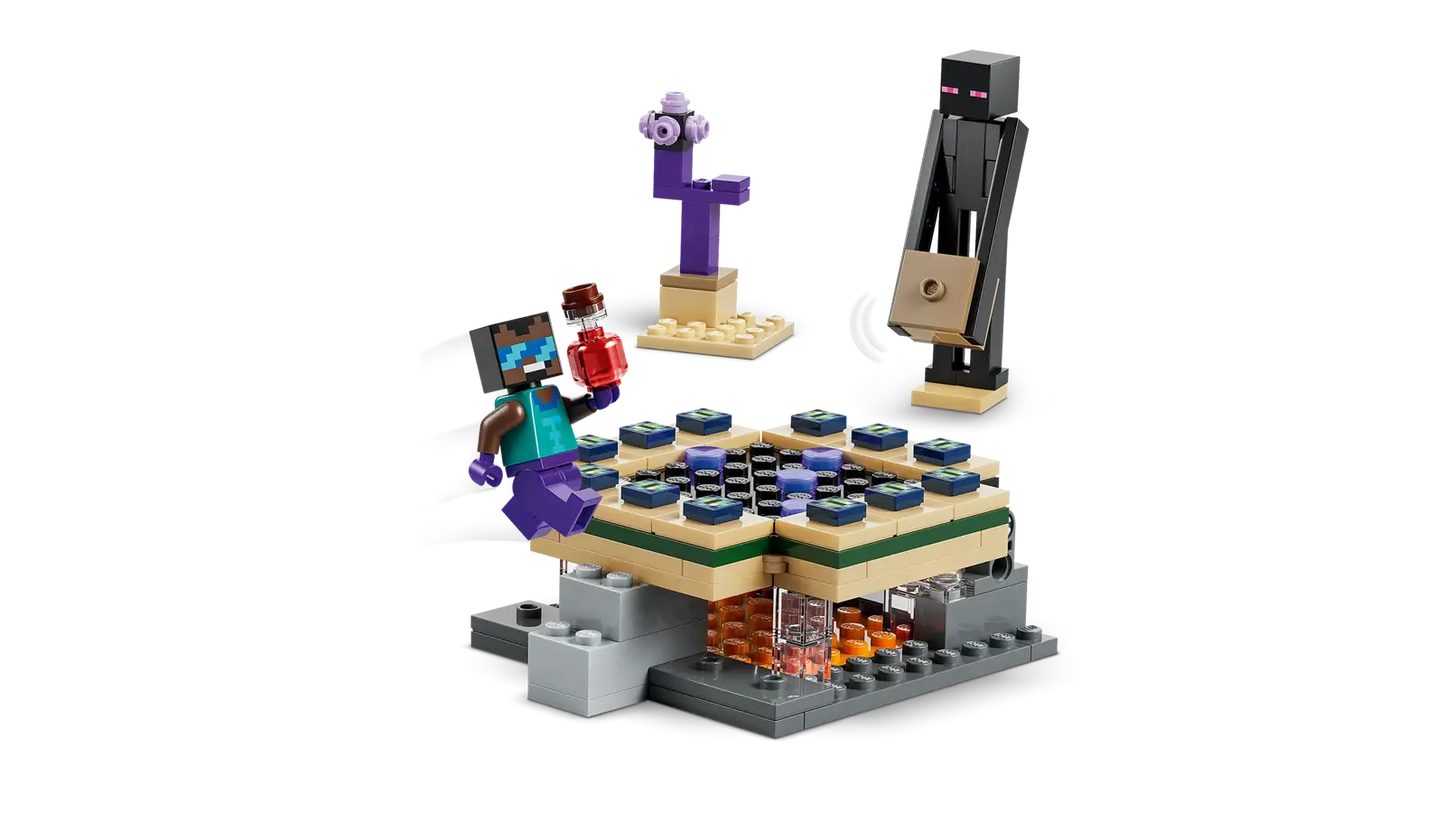 LEGO Nether and End Portal Journey