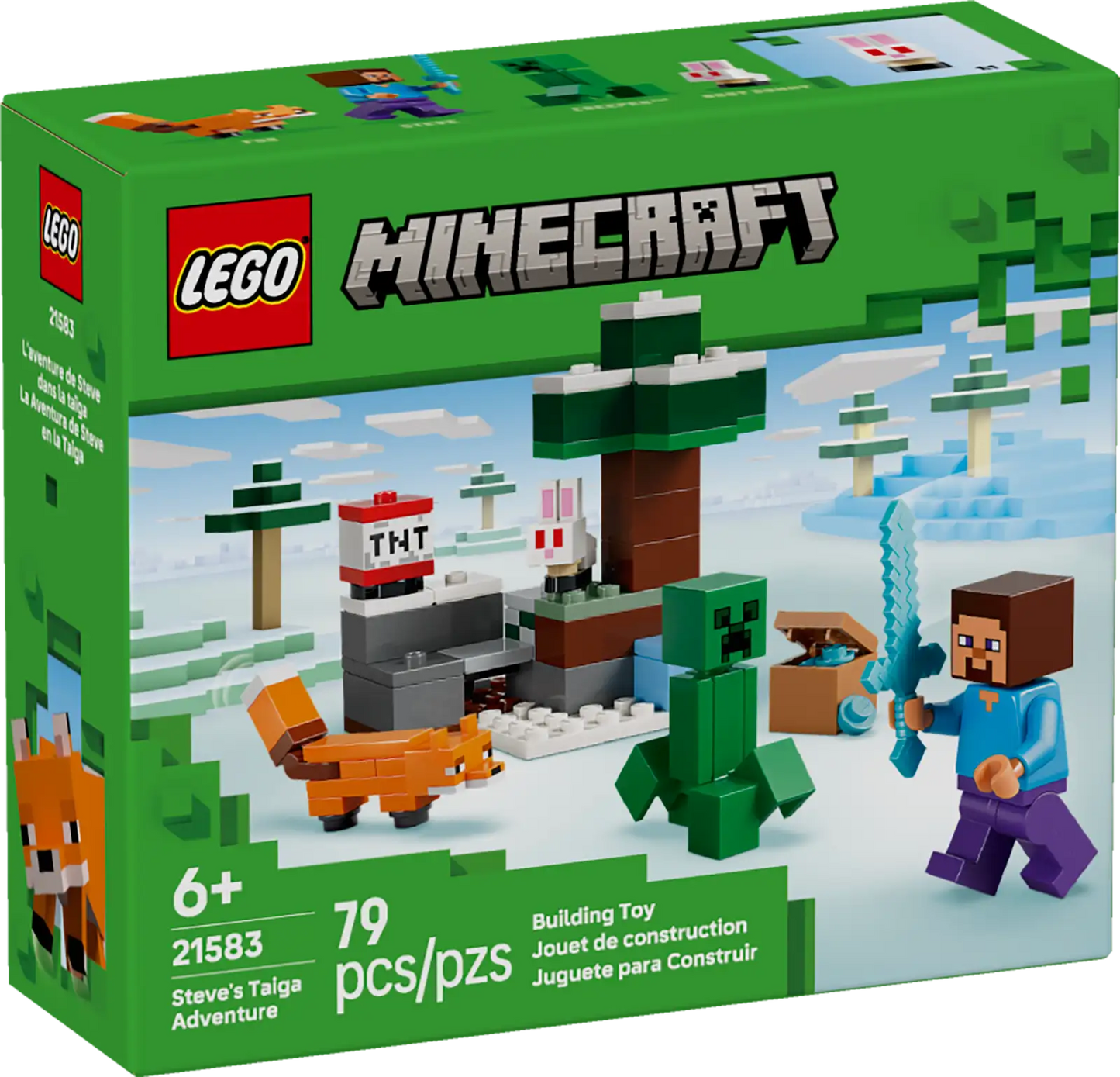 LEGO Steve's Taiga Adventure