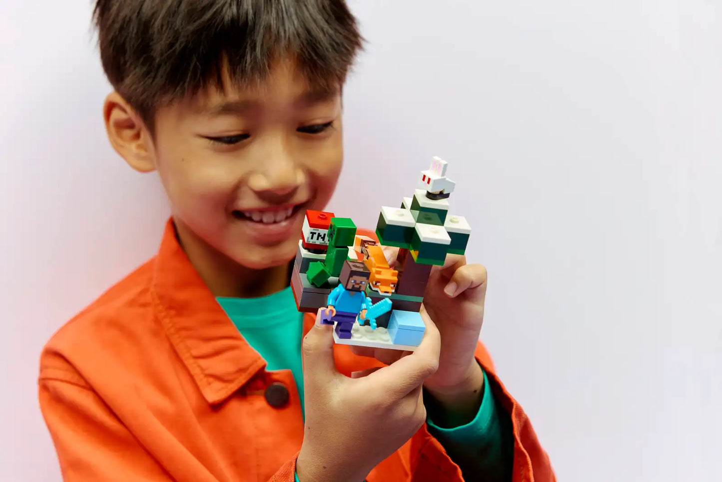 LEGO Steve's Taiga Adventure