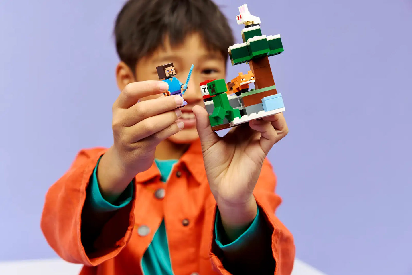LEGO Steve's Taiga Adventure