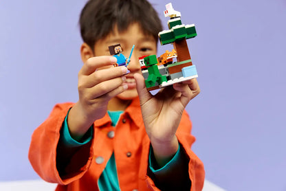 LEGO Steve's Taiga Adventure