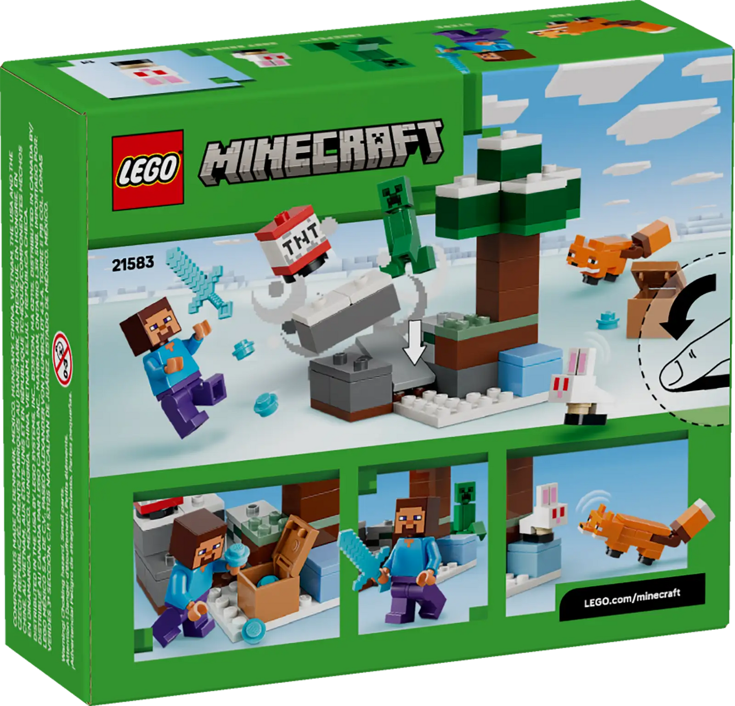 LEGO Steve's Taiga Adventure
