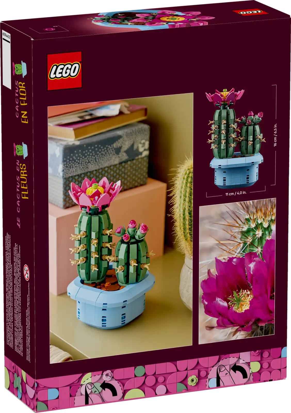 LEGO Flowering Cactus