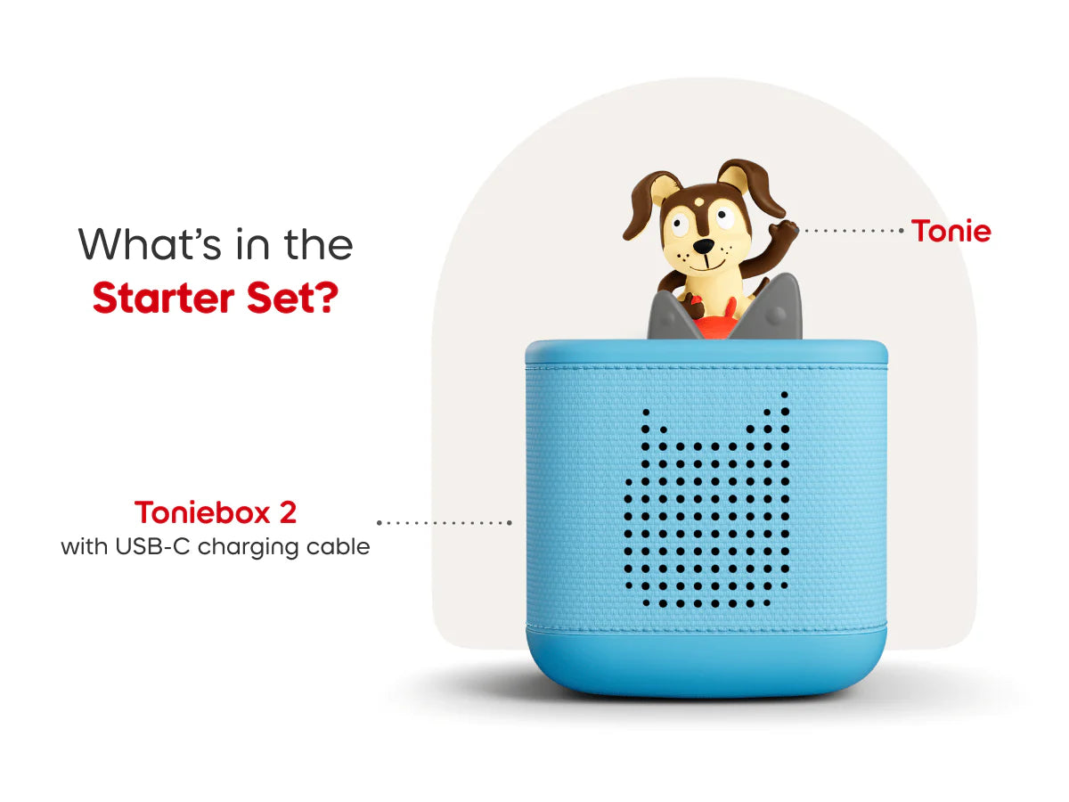 Toniebox 2 Starter Set Playtime Puppy Sky Blue