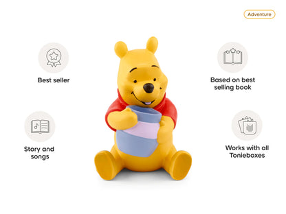 Toniebox 2 Play Set Winnie the Pooh Cloud Pink With Game Controller and Exclusive Tigger game
