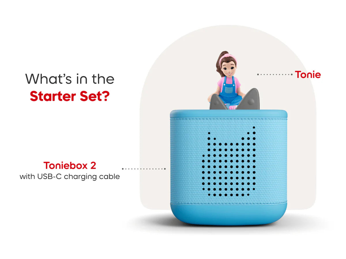 Toniebox 2 Starter Set Ms. Rachel sky blue