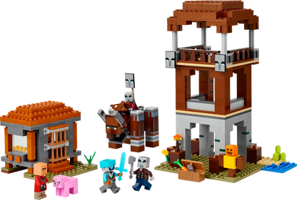 LEGO® The Pillager Outpost and Ravager