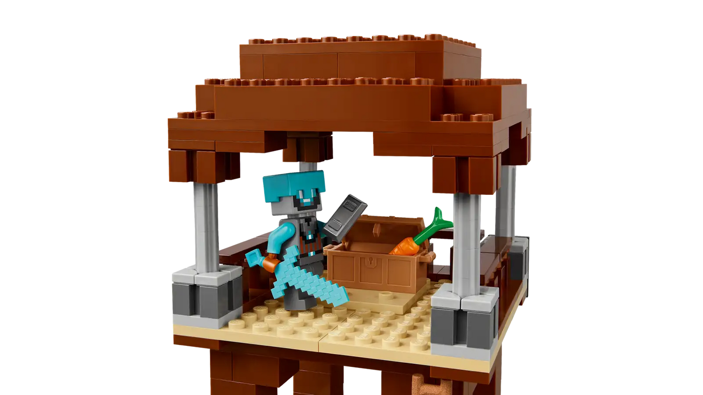 LEGO® The Pillager Outpost and Ravager