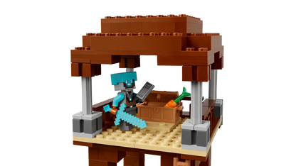 LEGO® The Pillager Outpost and Ravager