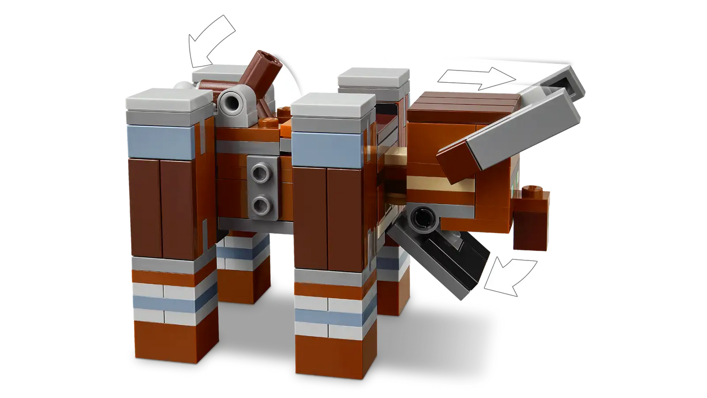 LEGO® The Pillager Outpost and Ravager