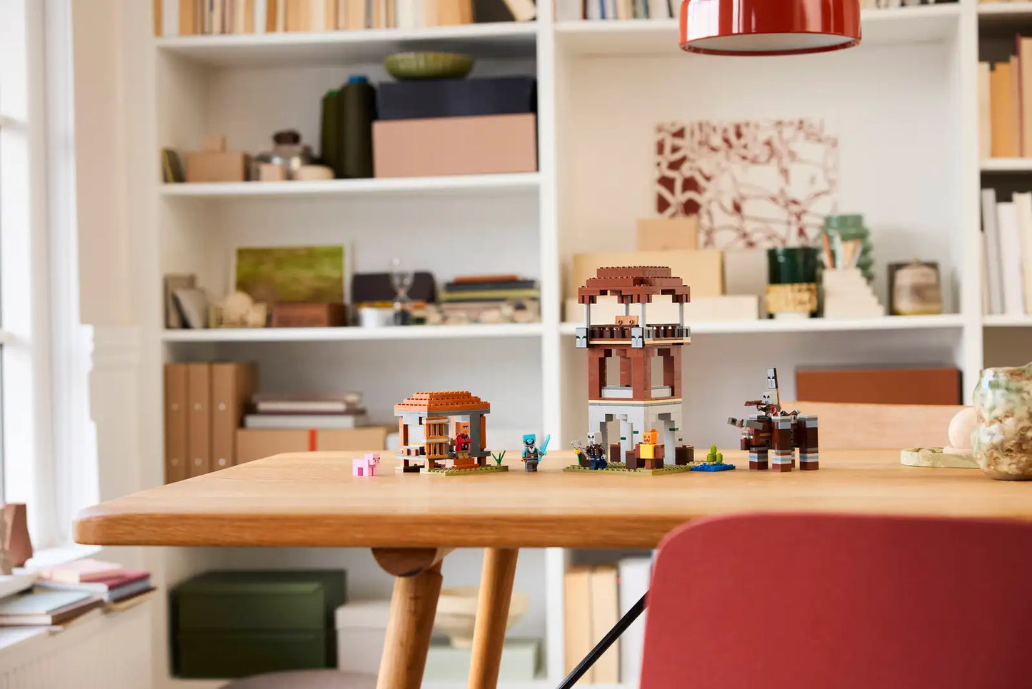 LEGO® The Pillager Outpost and Ravager