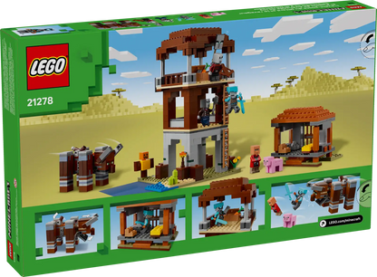 LEGO® The Pillager Outpost and Ravager