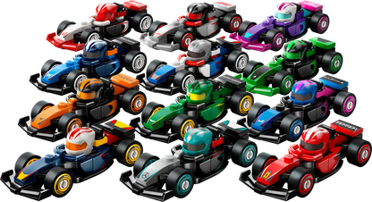 LEGO F1 Collectible Race Cars