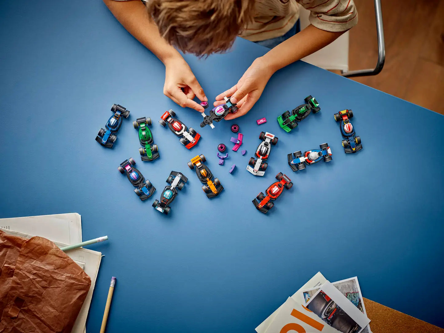 LEGO F1 Collectible Race Cars