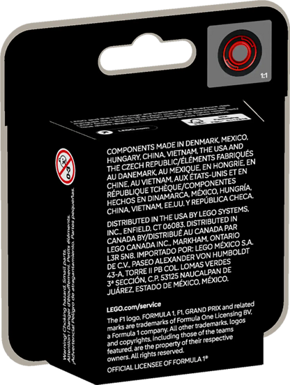 LEGO F1 Collectible Race Cars