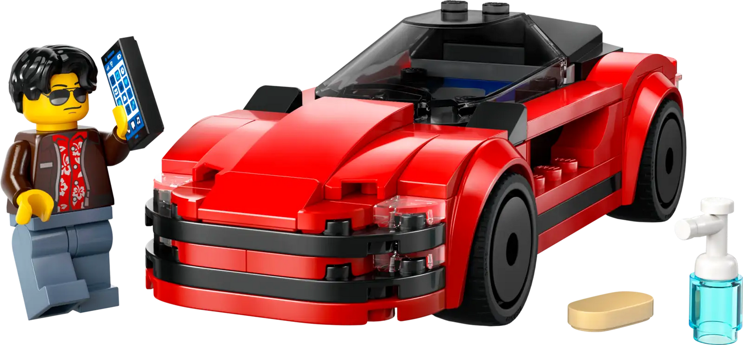 LEGO® Red Sports Car