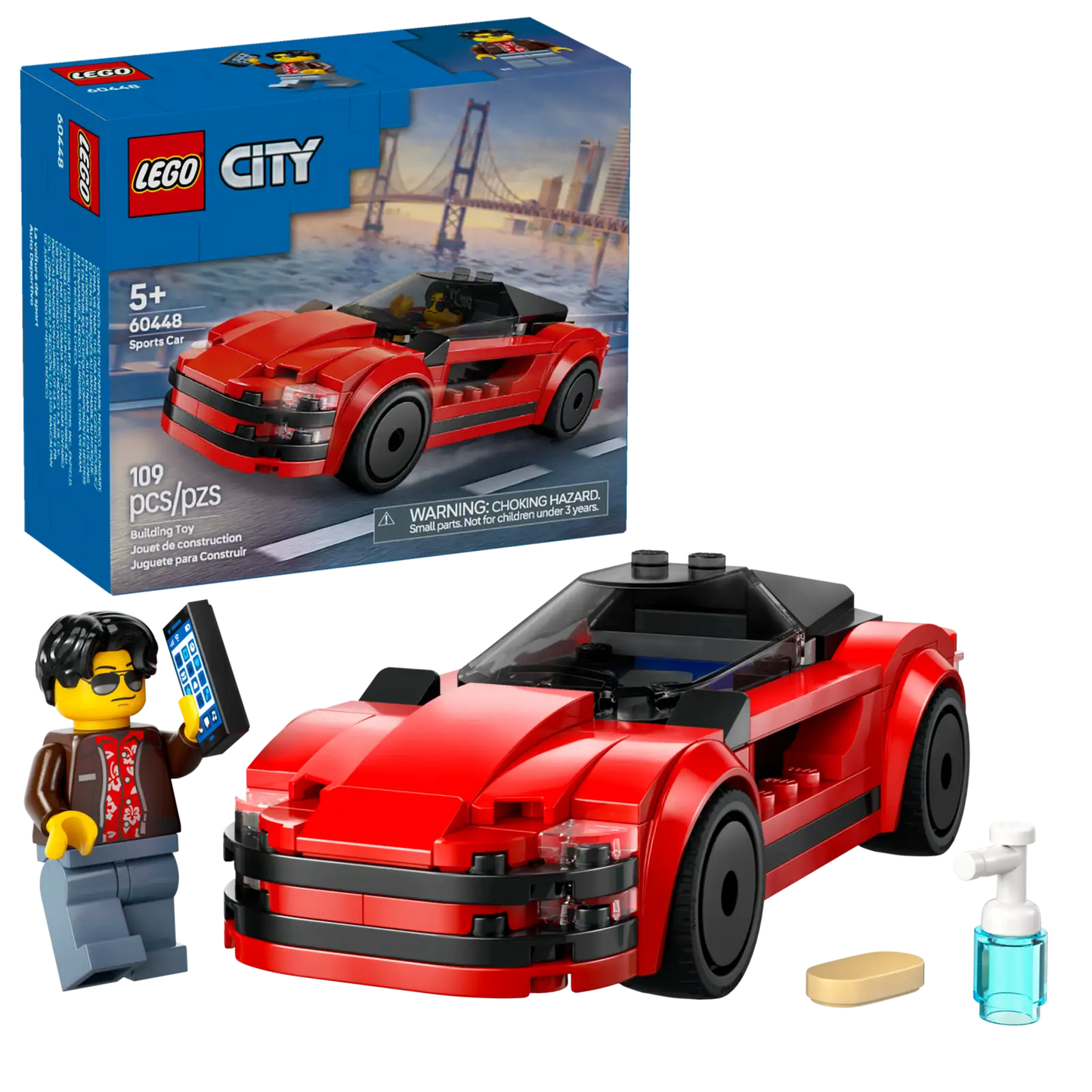 LEGO® Red Sports Car