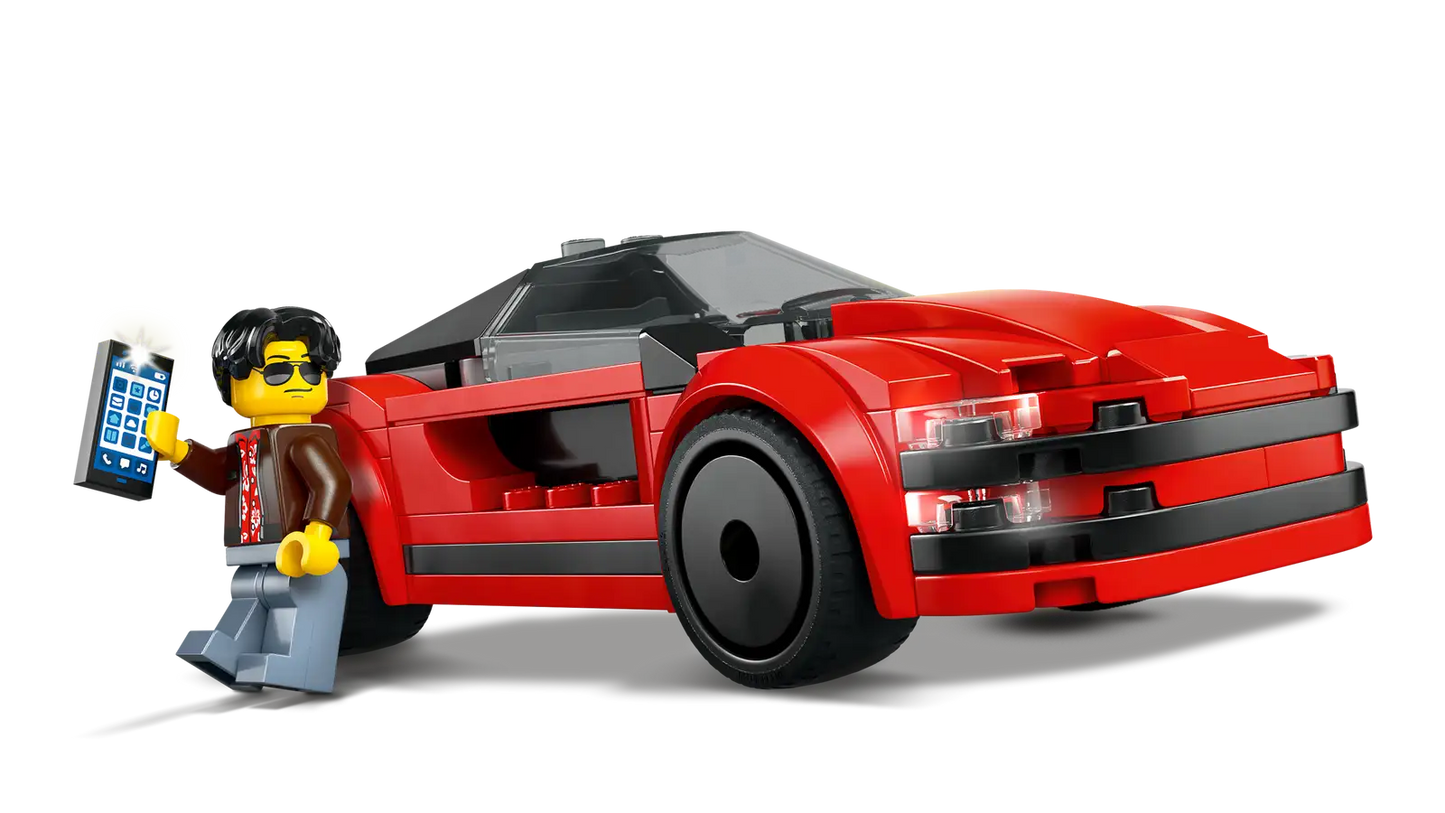 LEGO® Red Sports Car