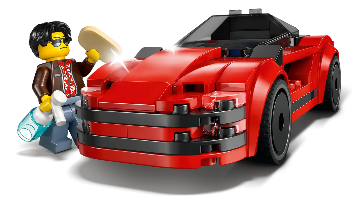 LEGO® Red Sports Car
