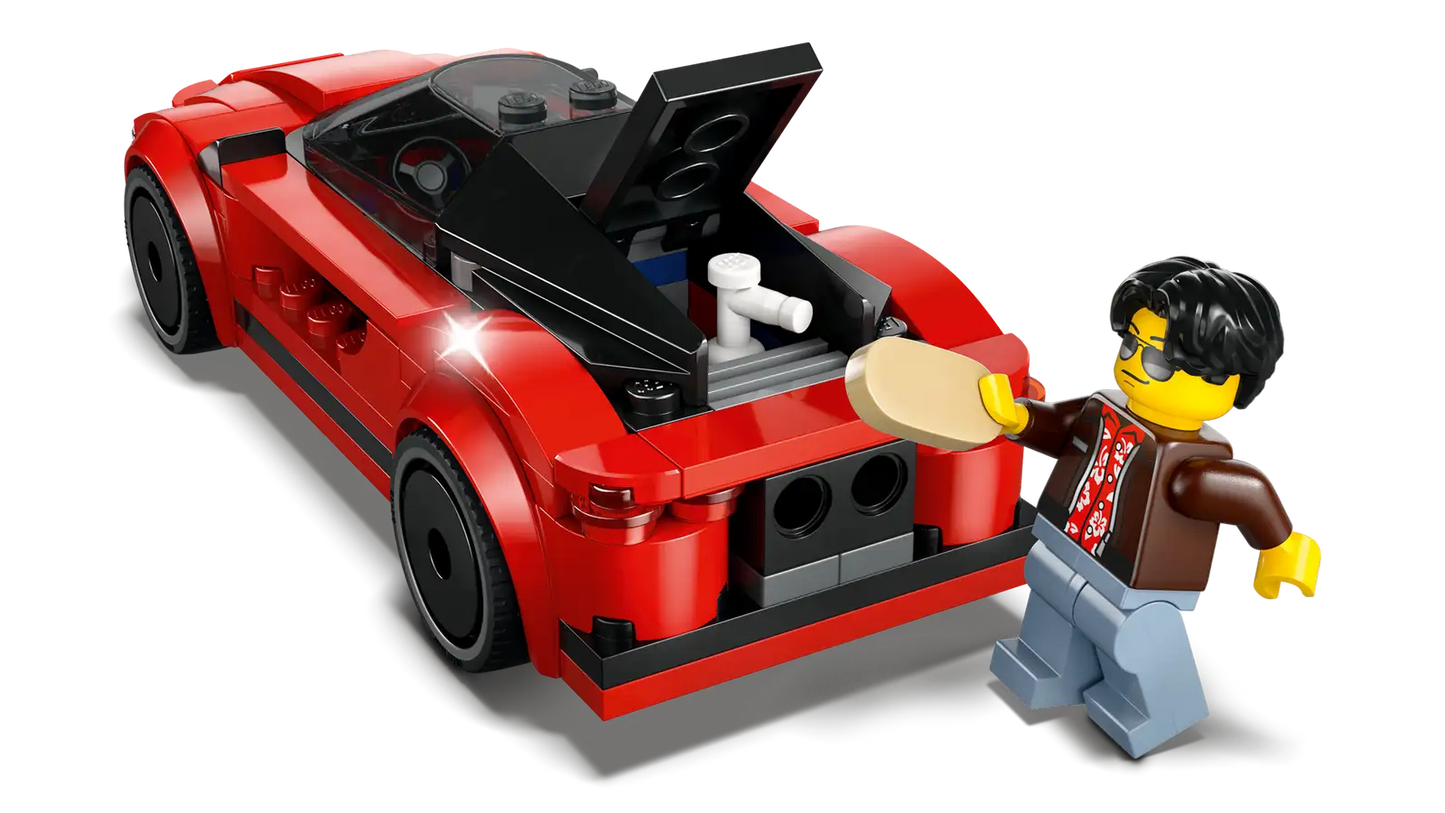 LEGO® Red Sports Car