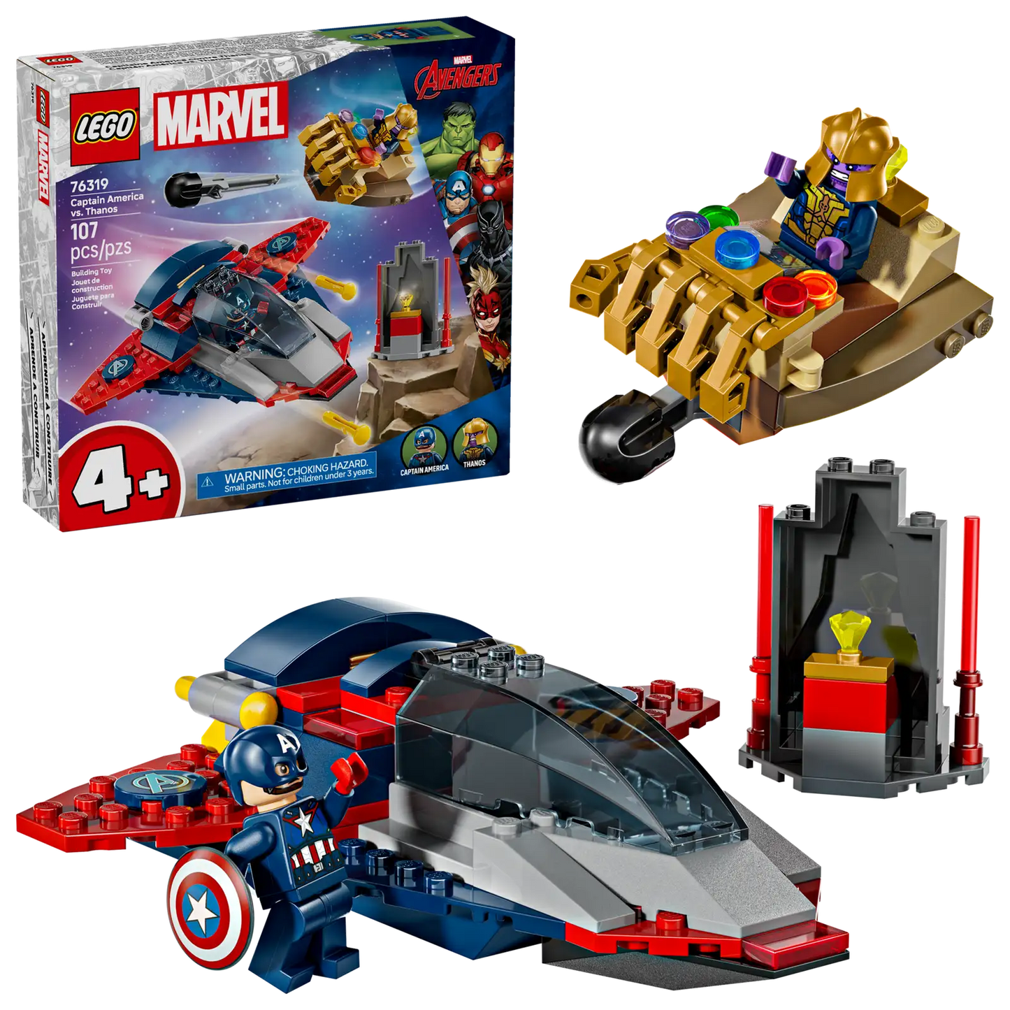 LEGO® Captain America VS Thanos