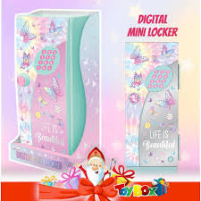 Digital Mini Locker Tie Dye Butterfly