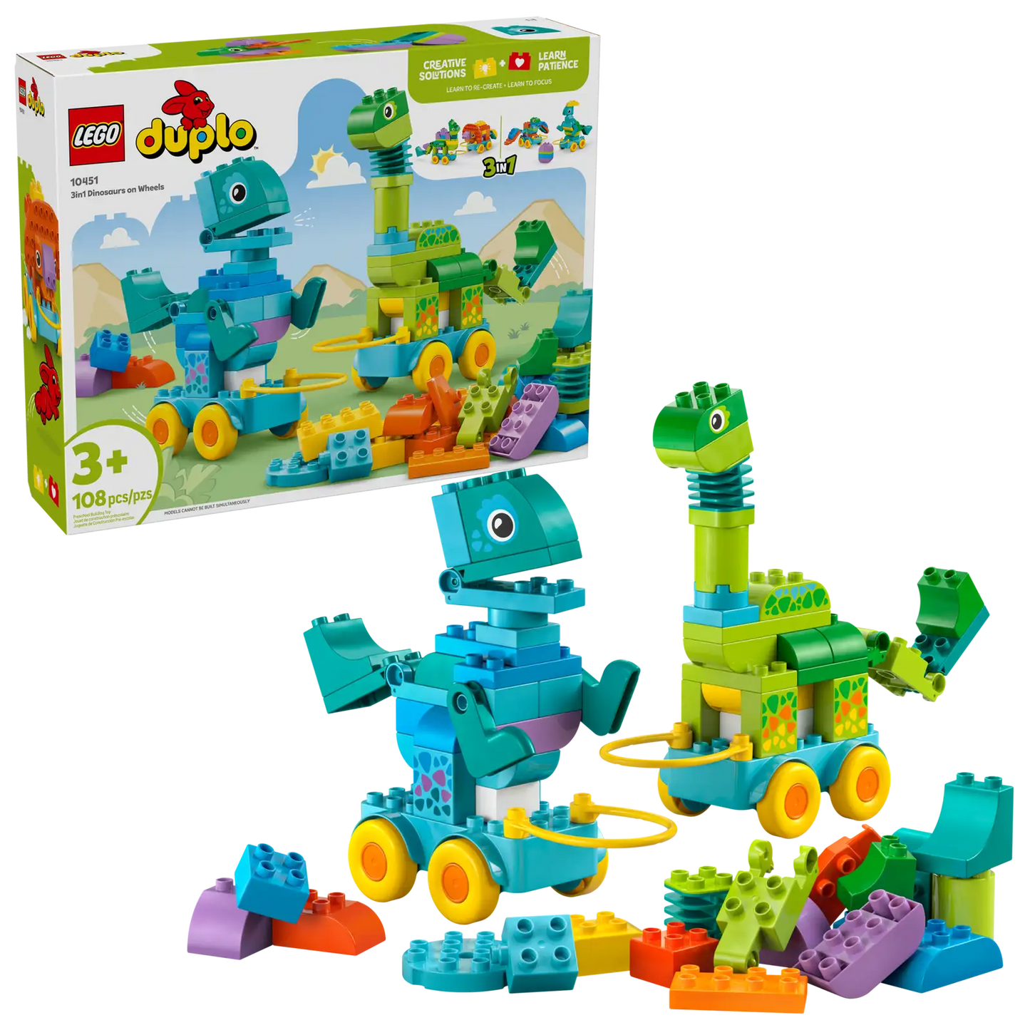 LEGO® 3in1 Dinosaurs on Wheels