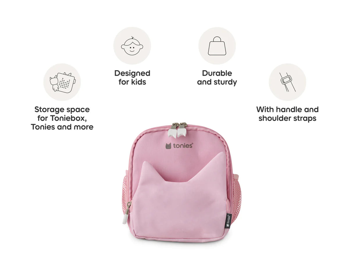 Tonies box Adventure Backpack Cloud Pink