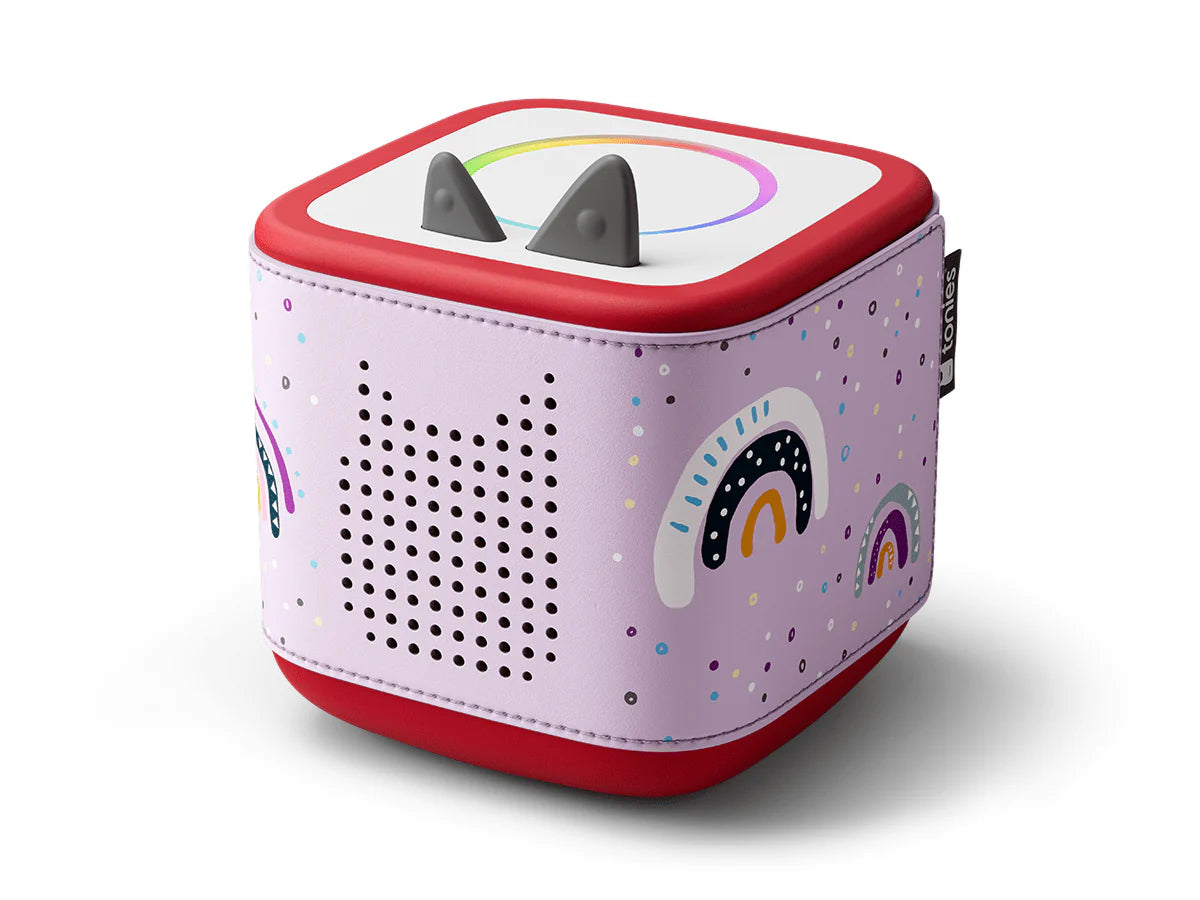 Tonies box Sleeve Pink Rainbow