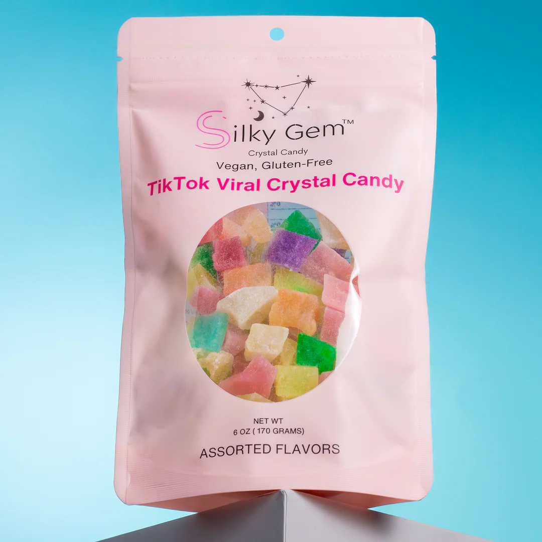 Silky Gem Crystal Candy (Pink bag)