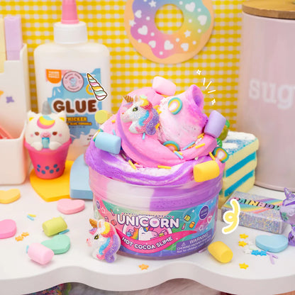 Unicorn Hot Cocoa Kawaii Slime