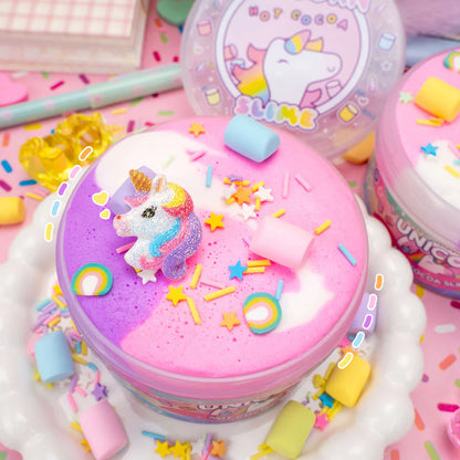 Unicorn Hot Cocoa Kawaii Slime