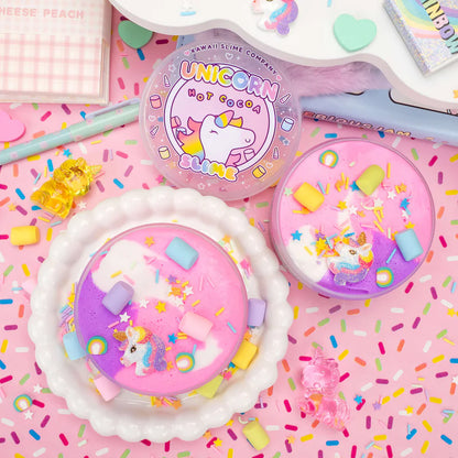 Unicorn Hot Cocoa Kawaii Slime