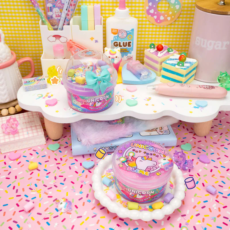 Unicorn Hot Cocoa Kawaii Slime