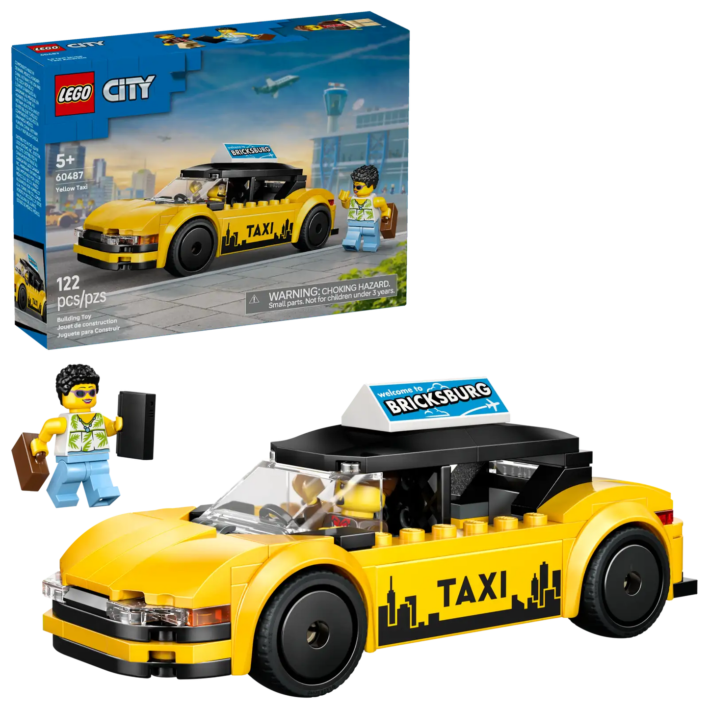 LEGO Yellow Taxi