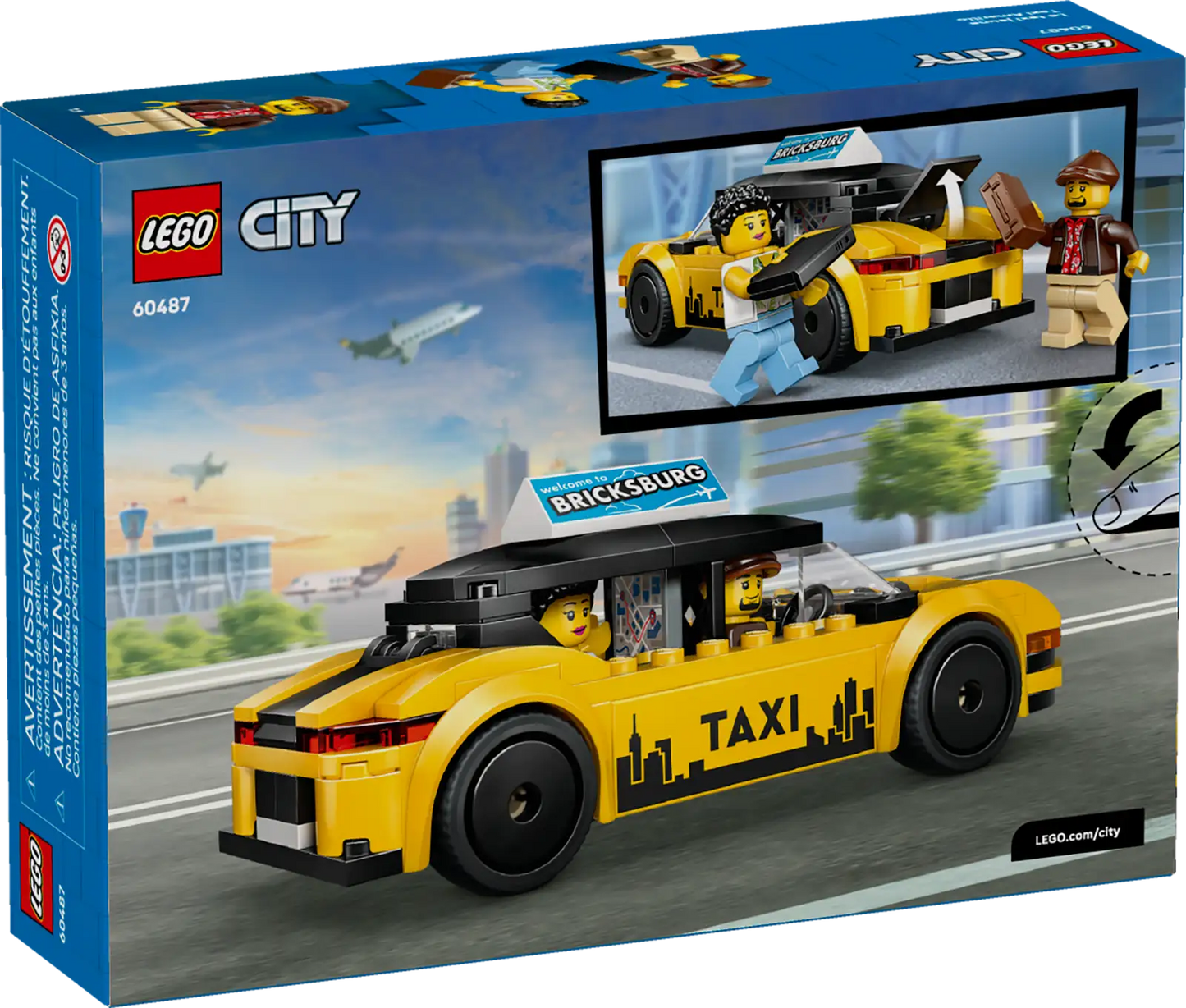 LEGO Yellow Taxi