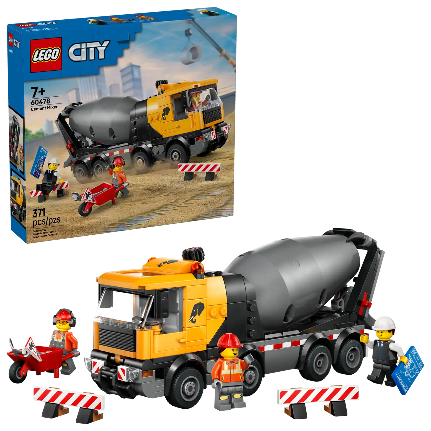 LEGO Cement Mixer