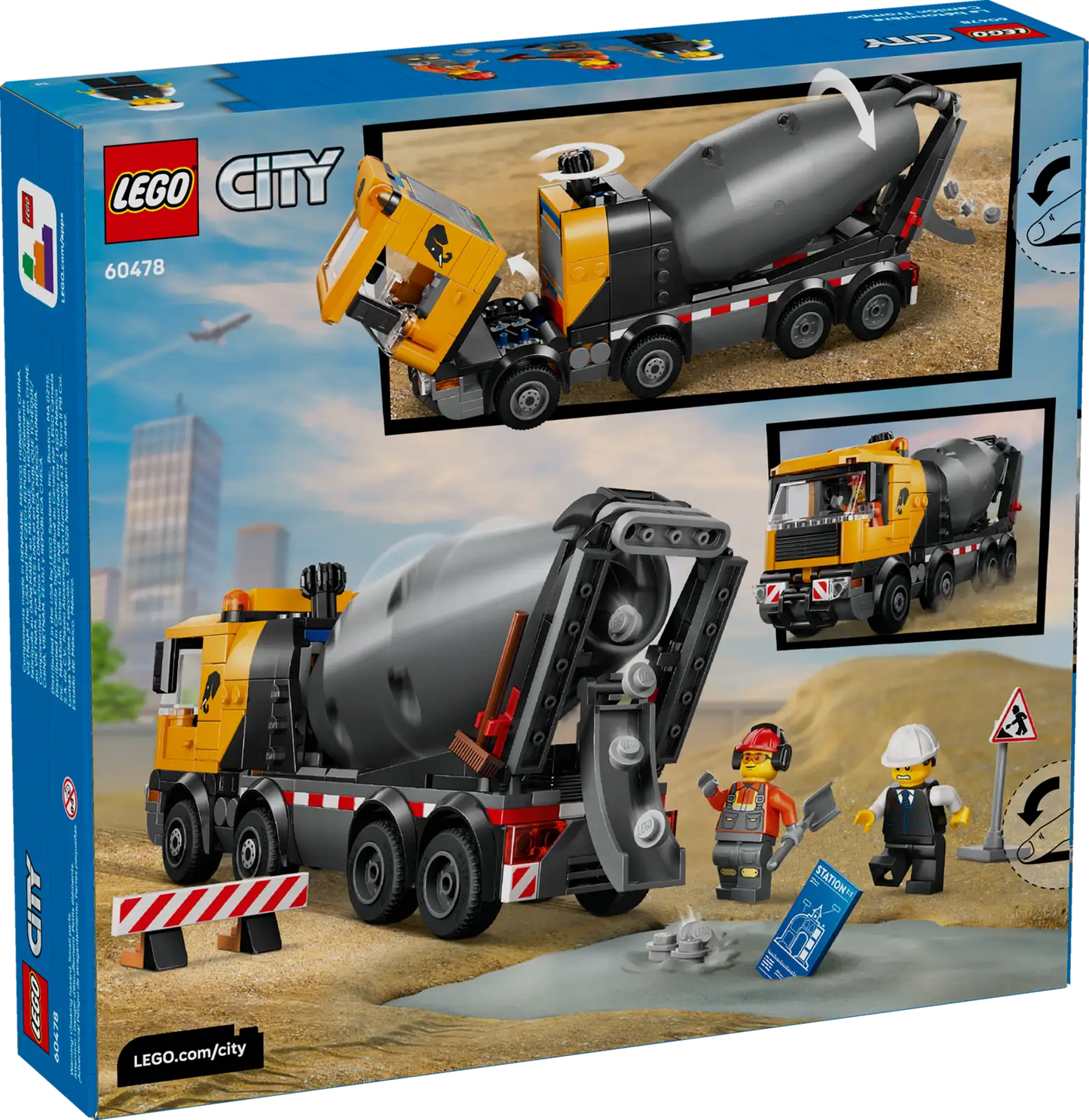 LEGO Cement Mixer
