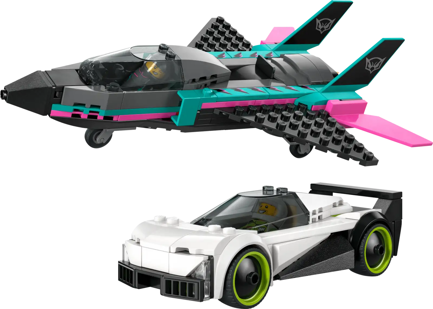 LEGO Jet vs. Car